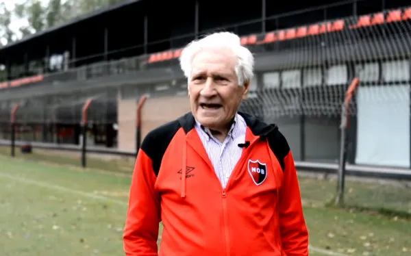 YOUTUBE @NEWELL'SOLDBOYS Jorge Griffa en las instalaciones de Newell's Old Boys