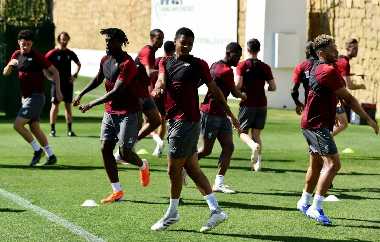 FACEBOOK LIVERPOOL FC Liverpol entrena de cara a la Champions League