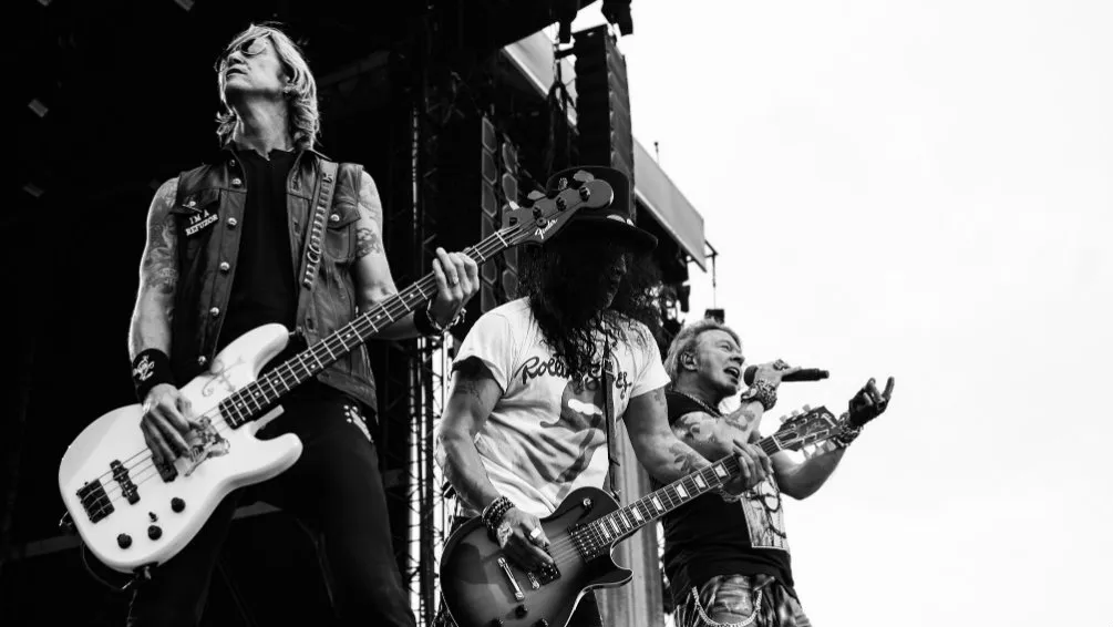 TWITTER @GUNSNROSES Fotografía de un concierto de Guns N' Roses