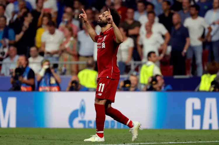 EFE Mohamed Salah festeja gol con el Liverpool
