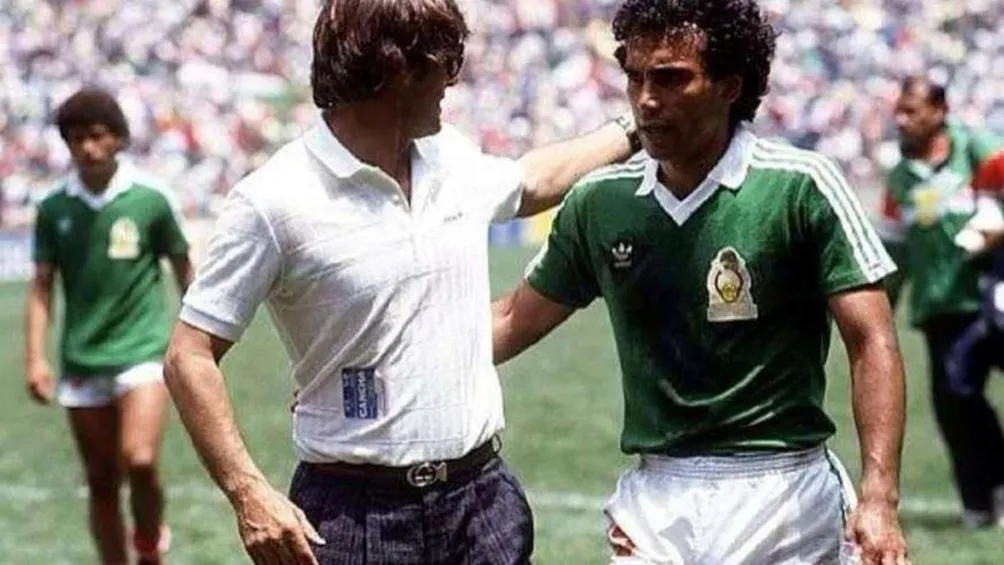 MEXSPORT Bora con Hugo Sánchez, en el Mundial México 1986