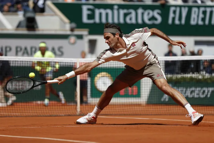 AP Federer, durante el partido contra Nadal