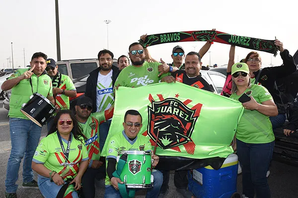 Afición de Juárez, previo a la Final de la Copa MX