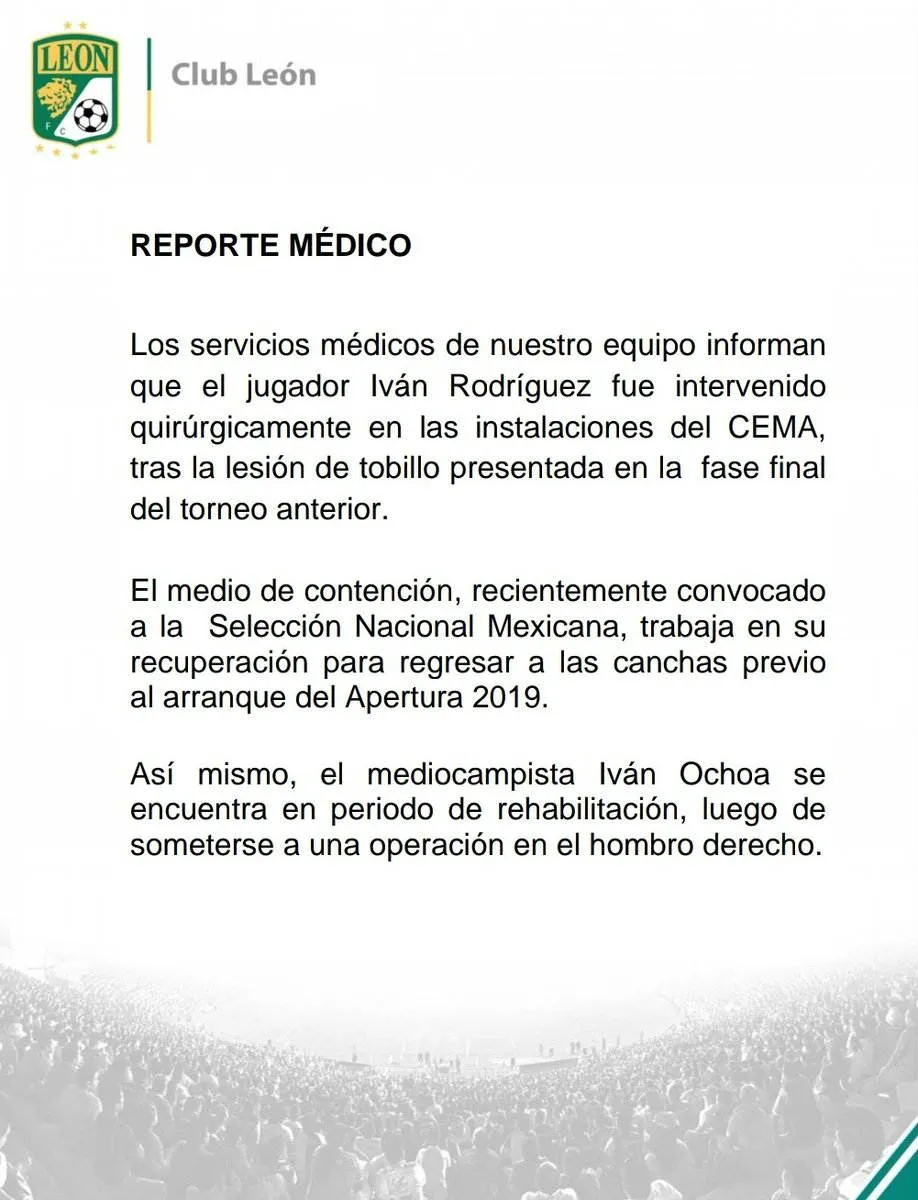 Comunicado del León