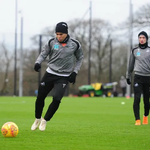 TWITTER @JEFFMONTERO23 Montero, durante un entrenamiento