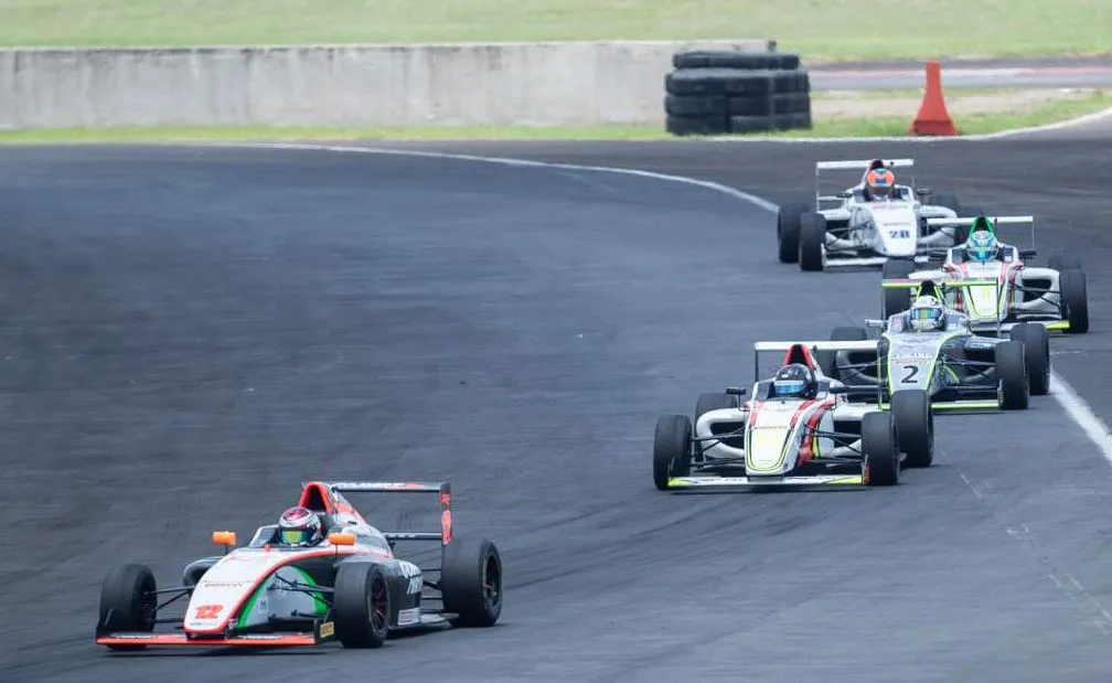 MIGUEL PONTÓN La Fórmula 4 en Puebla fue una 'dura' prueba para los pilotos