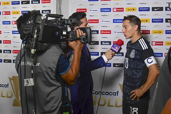 MEXSPORT Guardado atiende a los medios de comunicación