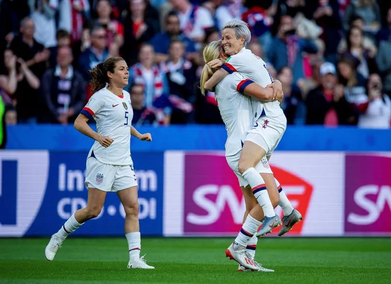 EFE Estados Unidos festeja diana contra las escandinavas