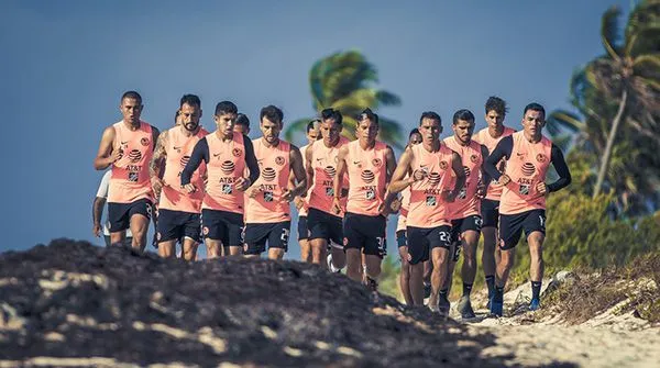 TWITTER @CLUBAMERICA Parte de la actividad de América en pretemporada