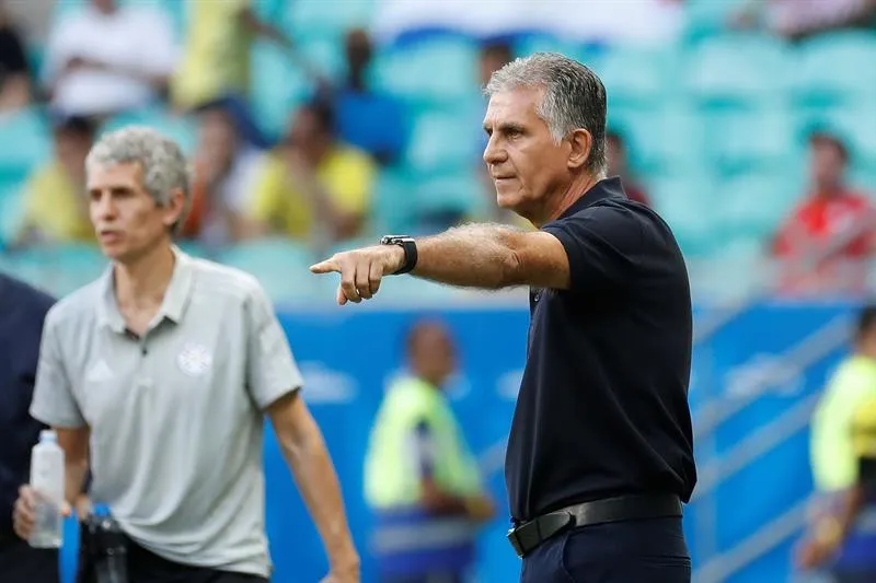 EFE Queiroz, en el Colombia vs Paraguay de Copa América 2019