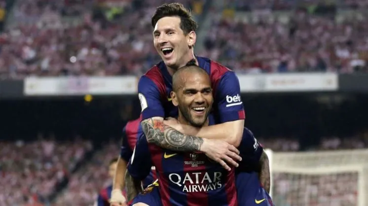 AP Alves, durante su etapa en el Barcelona