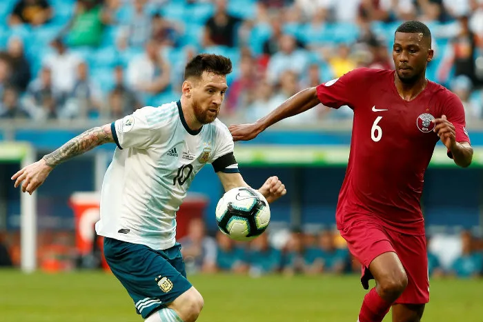 EFE Messi en un partido con la selección de Argentina