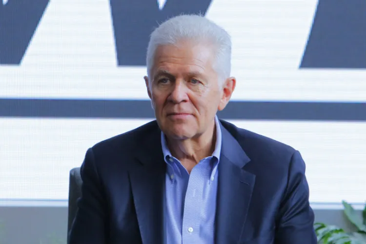 IMAGO7 Carlos Padilla, durante una conferencia de prensa