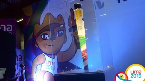 TWITTER @Lima2019Juegos La antorcha de los Juegos Panamericanos de Lima 2019