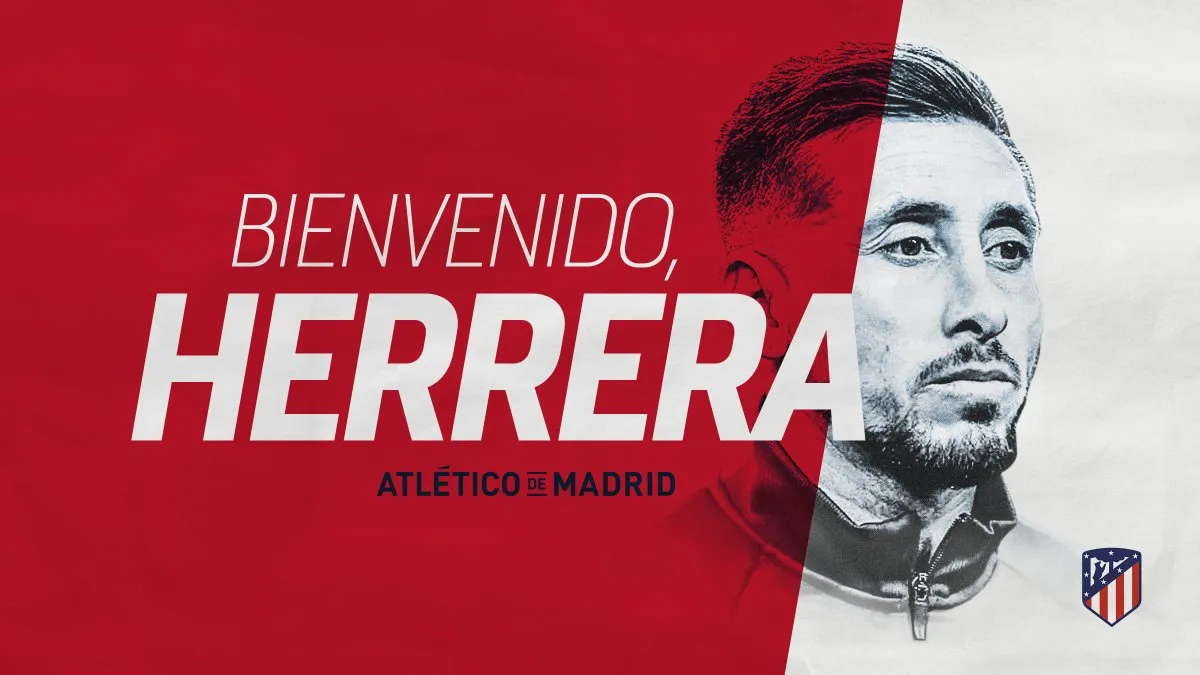 Anuncio del Atlético de Madrid del fichaje de Héctor Herrera