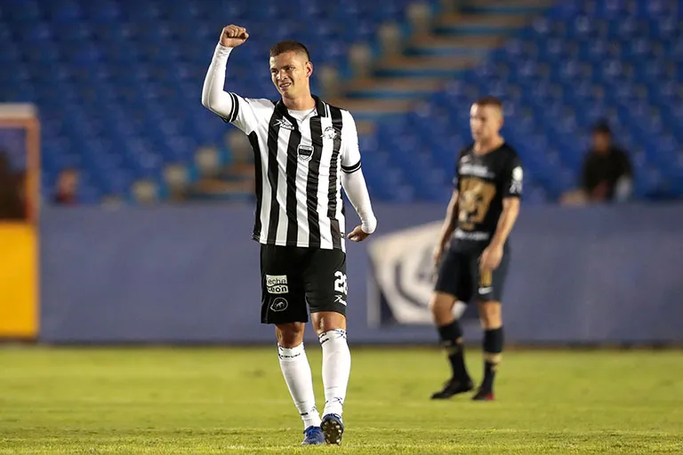 Martín Zúñiga, autor del gol que le dio el triunfo al Celaya