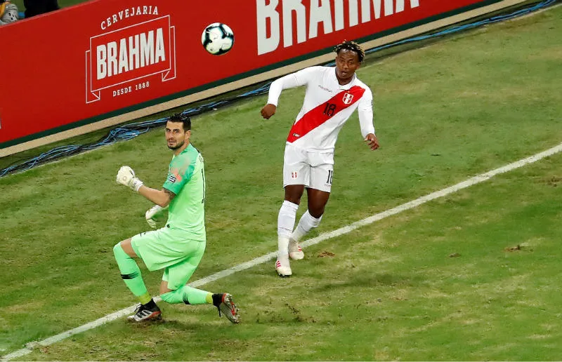 EFE Gabriel Arias en el juego vs la selección de Chile