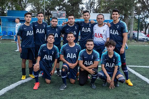 El Club Tottenham previo a un partido