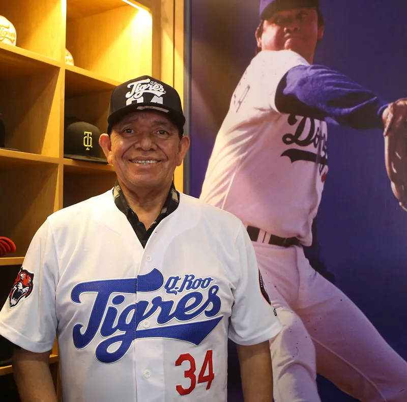 EFE Fernando Valenzuela, tras una entrevista en Cancún