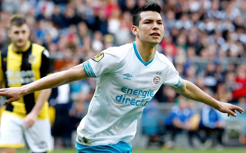 TWITTER @PSV Chucky celebra un tanto con el PSV