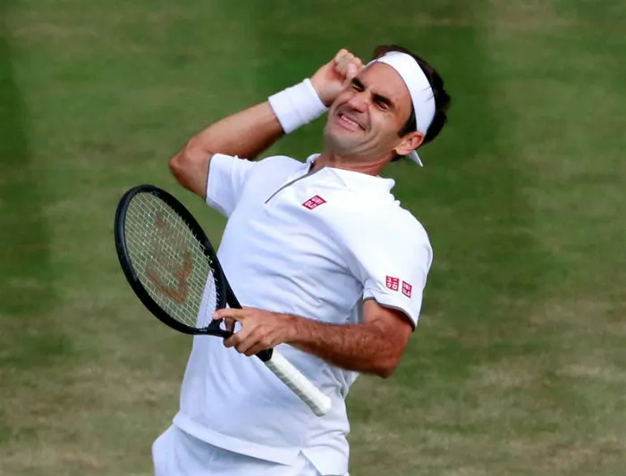 Federer festeja victoria
