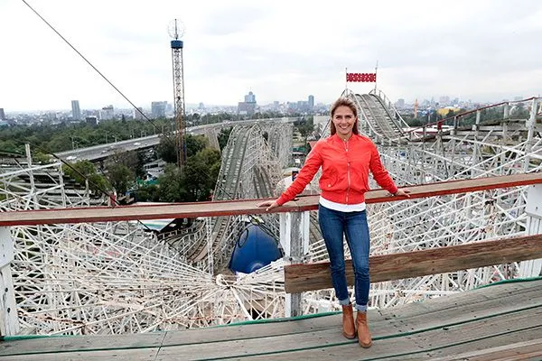 Adriana Jiménez en sesión con RÉCORD