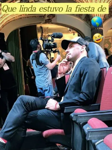 INSTAGRAM @NAHUELGUZMAN111 Nahuel, en la entrega del Balón de Oro