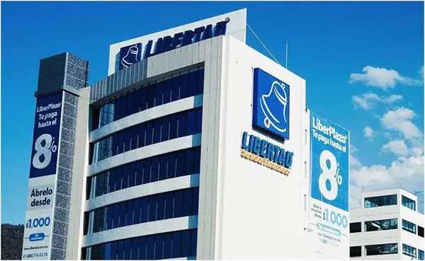 Las oficinas de Libertad Servicios Financieros