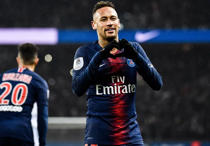 FACEBOOK @PSG Neymar celebra una anotación con el PSG
