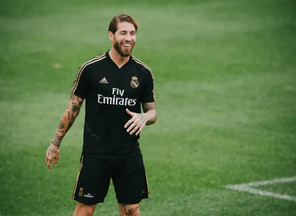 EFE Sergio Ramos durante la pretemporada merengue