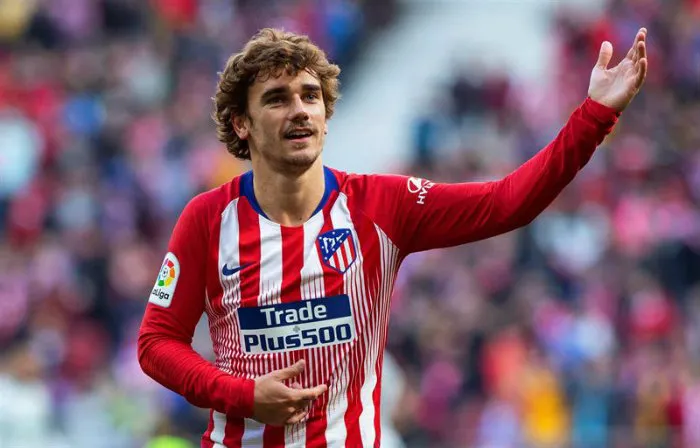 Griezmann, durante su etapa en el Atlético