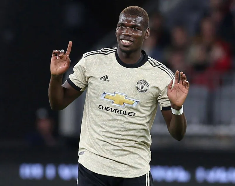 Paul Pogba, durante un duelo con el Manchester United