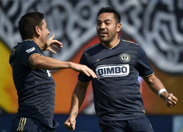 AP Marco Fabián en un partido con Philadelphia Union