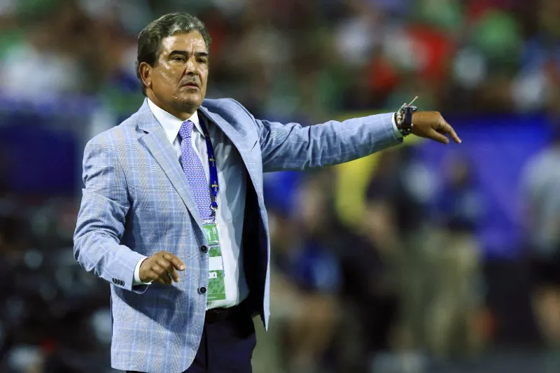 IMAGO7 Pinto, durante un juego de Honduras en 2017