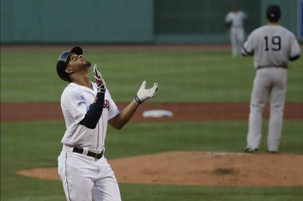 AP Un jugador de Boston festeja una jugada
