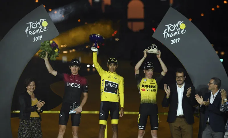 AP Podio del Tour de Francia 2019