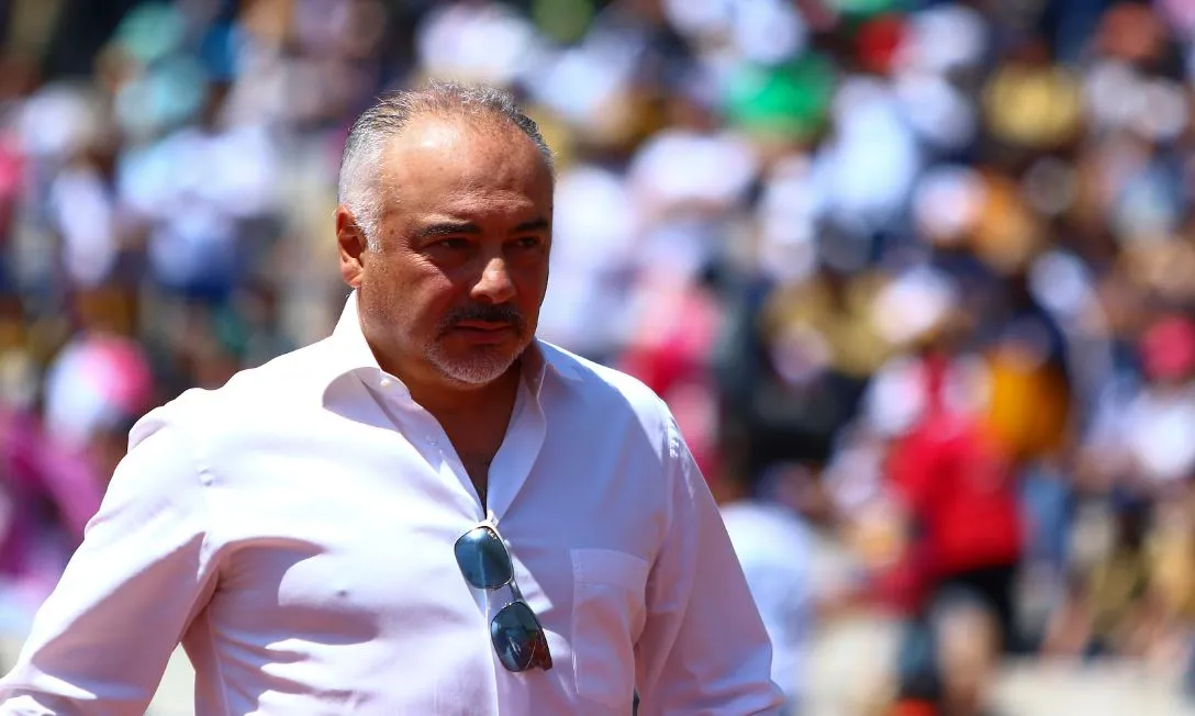 Memo Vázquez durante el juego contra Pumas