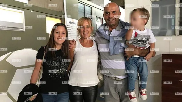 La familia de Agustín Marchesín