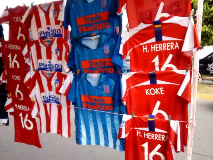 Playeras del Atlético de Madrid