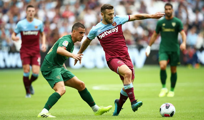 WHUFC.COM Acción del juego entre West Ham y Athletic Bilbao