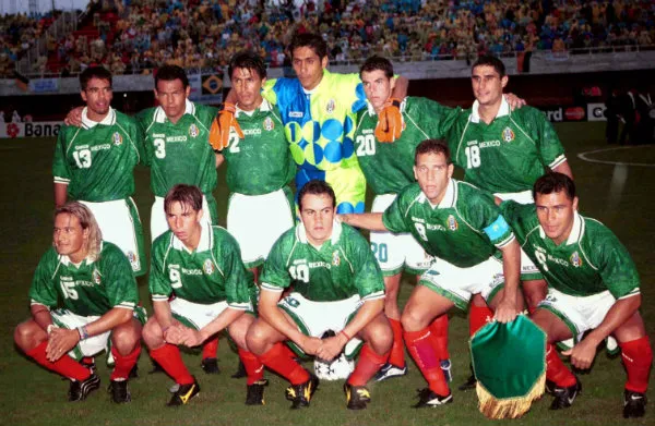 MEXSPORT El equipo que jugó la Copa Confederaciones de 1999