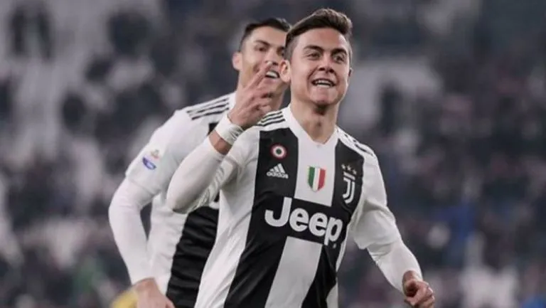 INSTAGRAM @PAULODYBALA Paulo Dybala festeja tras marcar gol con la Juventus
