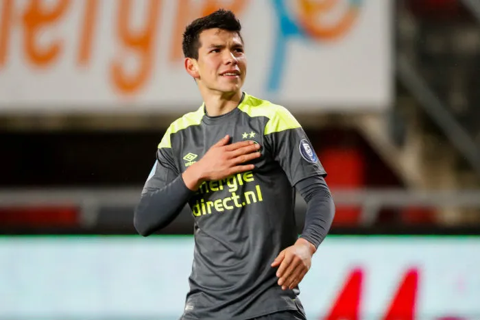 TWITTER @PSV Lozano, en un partido del PSV