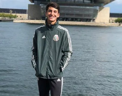 Diego Abreu, con la Selección Mexicana