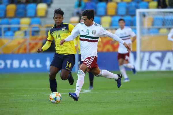 JJ Macías durante el Mundial Sub 20
