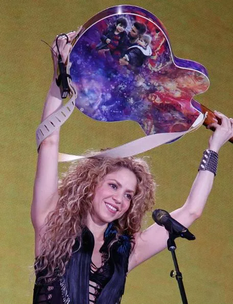 INSTAGRAM @SHAKIRA Shakira durante un concierto