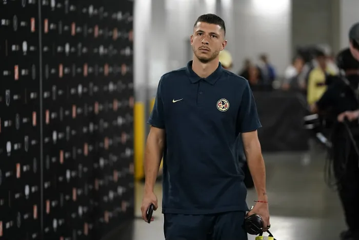 Guido, previo a un partido del América