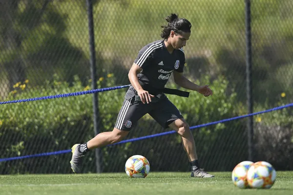 IMAGO7 Lainez durante un entrenamiento con el Tricolor