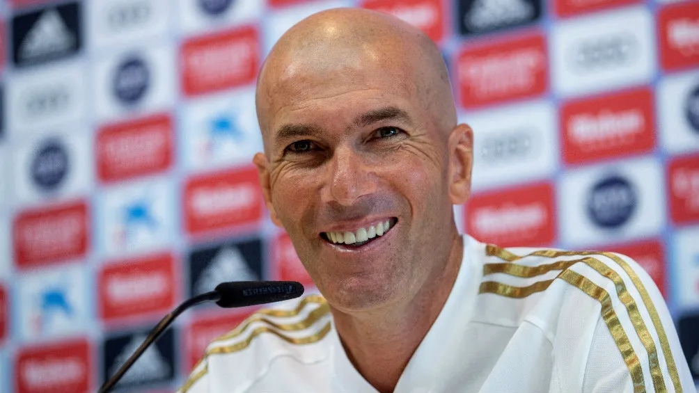 EFE Zinedine Zidane durante una conferencia de prensa