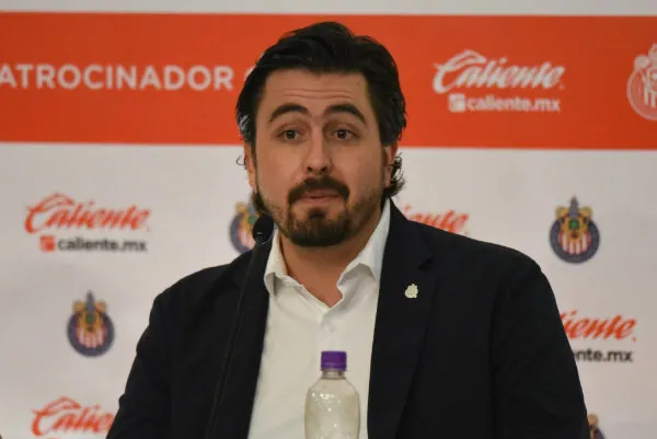 Amaury Vergara en conferencia de prensa